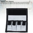 thumbnail image 3 of Battery Holder, Hook and Loop Fasteners Back Oxford Fabric Battery Pouch Case Compact  for Indoor Outdoor Use, 3 of 7