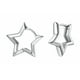 thumbnail image 1 of 2 Aretes Plata 925 Arracadas Estrella Para Mujer Xtellar plateado, 1 of 4
