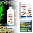 thumbnail image 1 of GUANGHONG Fish Tank Water Clarifying Agent to Clean Fish Tank Stains Sludge Water Quality Clear Control Growth 100ml Circuit Board Couch Steamer Stove Heavy Duty, 1 of 8