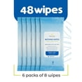 Rinse Free Bathing Wipes, 8Pack 64 Microwavable Adult Washcloths