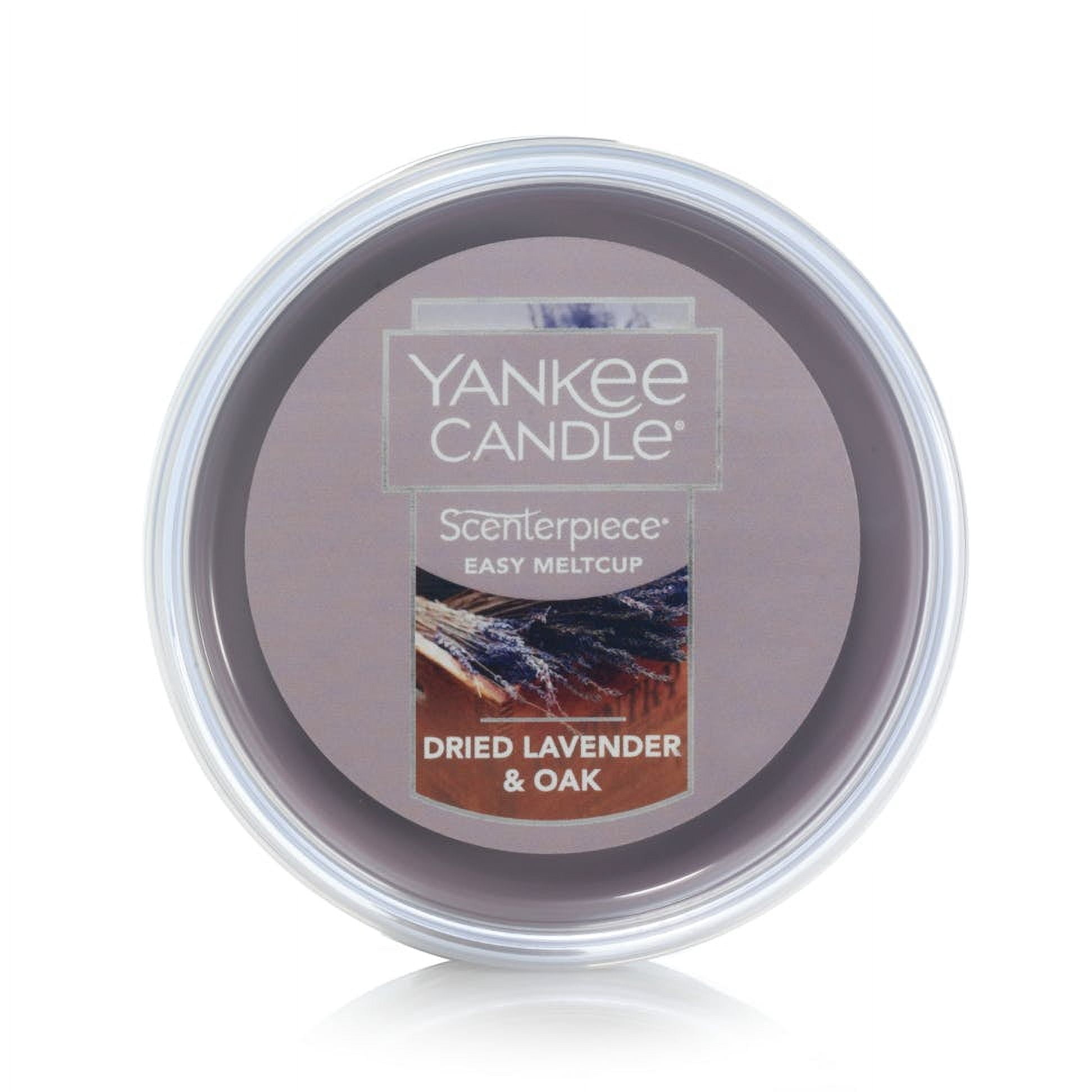 Yankee Candle Dried Lavender & Oak Scenterpiece Easy MeltCup (Pack of 6)