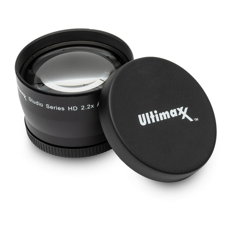 untamed_com Canon レンズ パーツ Ultimaxx 2.2x Telephoto Zoom Lens Attachment for All Lenses with a
