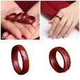 thumbnail image 2 of AOOOWER Elegant Cinnabars Feng Shui Rings for Men and Women Lucky Wealth Amulet to Enhances Mood and Attract Prosperity, 2 of 13