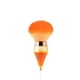 thumbnail image 5 of Cepillo para Polvo de Uñas Baoblaze Cepillos Limpiadores en Polvo Pinceles de Maquillaje Naranja, 5 of 6