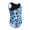 thumbnail image 3 of CHICTRY Kids Girls Cartoon Prints Gymnastics Leotard Dance Unitard,Sizes 4-14 Blue XS, 3 of 5