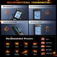 thumbnail image 6 of AUOSHI 500FT Wireless Meat Thermometer with Dual Probes for Grill & Smoker, 6 of 7