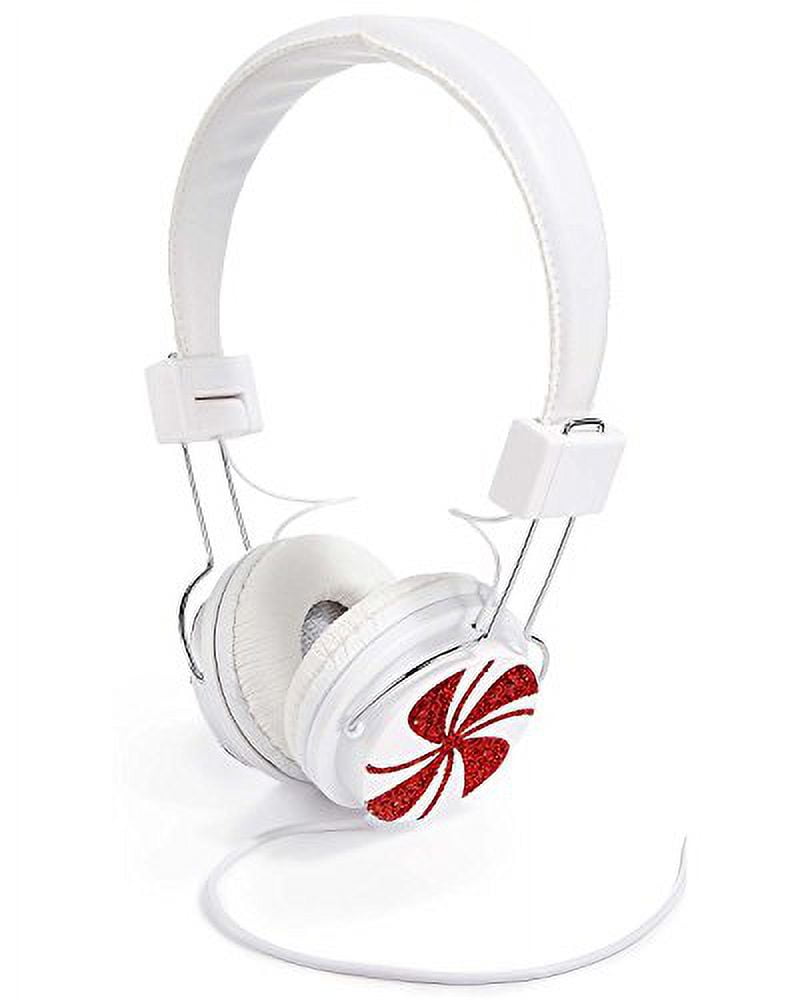 Celebrate Shop White and Red Whimsical Peppermint Swirl