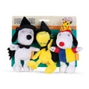 3-Pack Peanuts 6" Halloween Snoopy & Woodstock Witch/Clown