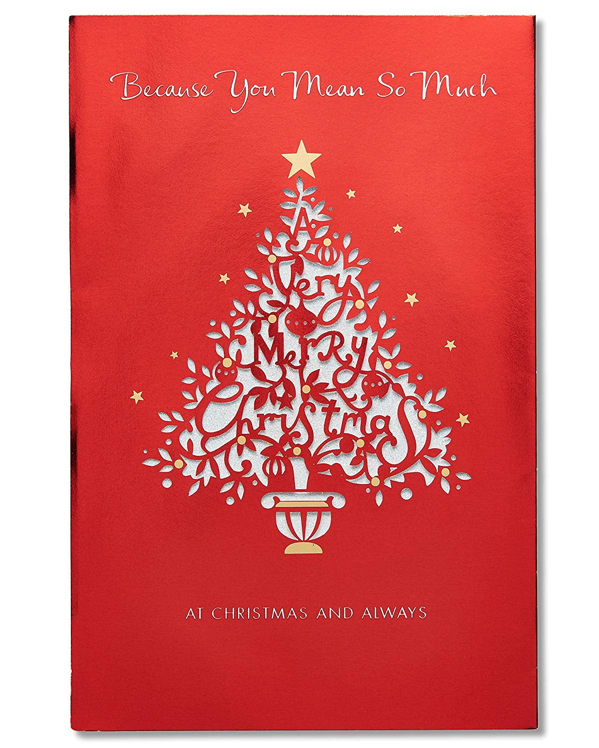 american greetings mean so much christmas card with glitter christmas special greetings