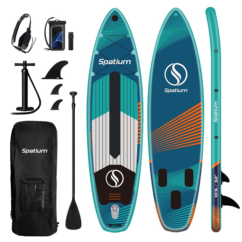 Spatium Sup Paddle Board 10'6''×31''×6'' Inflatable Stand Up Paddle Board with Premium Sup