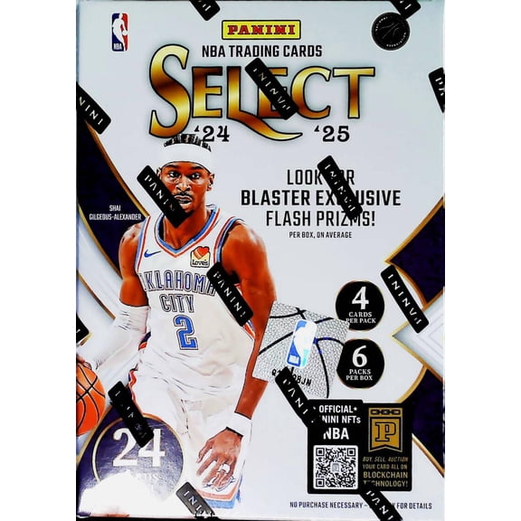 2024-25 Panini Select NBA Basketball Factory Sealed Blaster Box 24 Cards