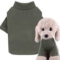 thumbnail image 6 of Barhoo Pet Clothes Dog Cat Winter Stripe Vest Shirt Bottoming Shirt Acrylic Absorbent Breathable Comfortable Fit Fashion Design Cute Print Small Medium Dogs Cats Everyday Wear Holiday Outfit, 6 of 9