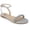 Silver, variant on Jewel Badgley Mischka Daria Pearl and Crystal Flat Sandals