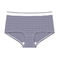 thumbnail image 5 of No Boundaries Stretch Ribbed Boyshort Underwear, 4-Pack, Women's XS-XXXL, 5 of 7