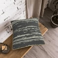 thumbnail image 7 of YFYANG Square Velvet Decorative Throw Pillow, 16"x16" Black Vintage Watercolor Texture Pattern Sofa Bed Cushion Pillows, 7 of 7