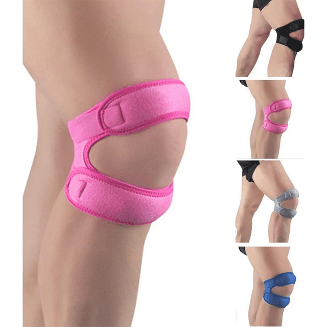 Knee Pain Relief & Patella Stabilizer Brace,Patellar Stabilizing Knee Brace,Dual Patella Knee Straps B
