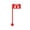 B, variant on Monitor Status Flag, PLA Rotatable Red Screen Status Indicator Flag with Adhesive Stickers, Desktop Display Sign for Computer Laptops Office Workers Gamers