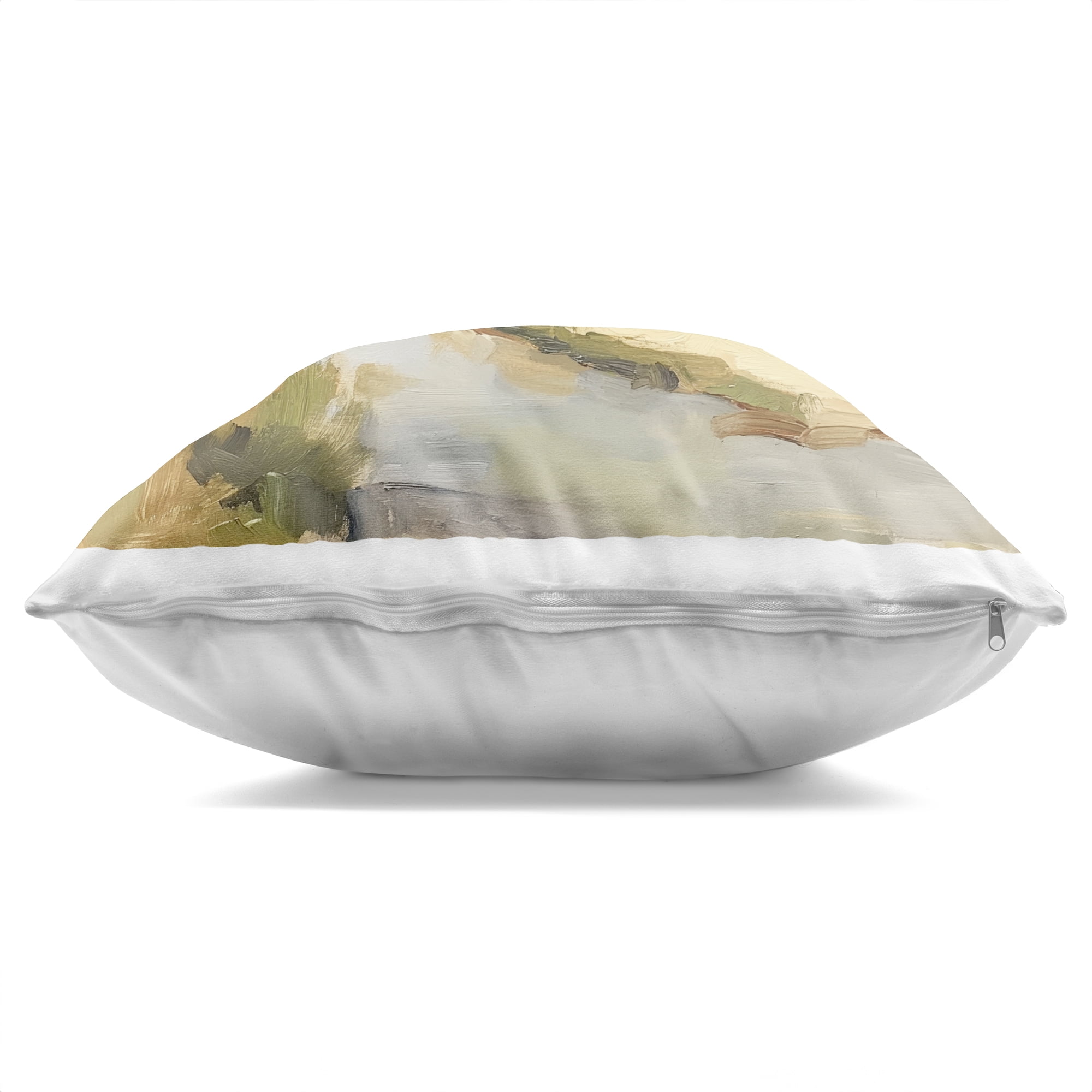 Stupell Industries Wispy Desert River Decorative Printed Throw Pillow, design by Petal Prints Design, 18 x 7 x 18