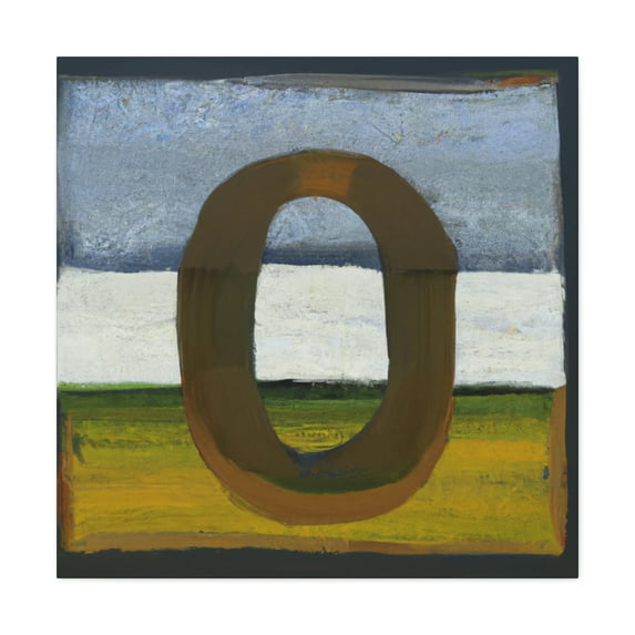 Majestic Mountain Vista - Canvas