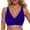 b-Blue, variant on Women's Elegant Strappy Tankini for Solid Hook Neck Full Coverage Tankini Top for Beach Pool and Resort Wear Front Tie Skirt Set Sports Bra Bathing Suit Top Non Binary Swimsuit Top 1x Two