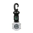 thumbnail image 1 of TIELUTT Function Wall Watch Outdoor Digital Clip Watch Watch Clip Fob Hiking Watch Black Nylon, 1 of 3
