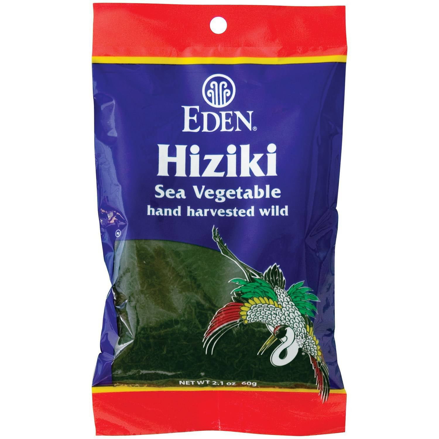 Eden Hiziki Seaweed Sea Vegetables, washed, Pure Vegan 2.1 ( Value