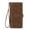 Brown, variant on TAZAG Rfid long wallet pu embossed clutch multi-card cashier