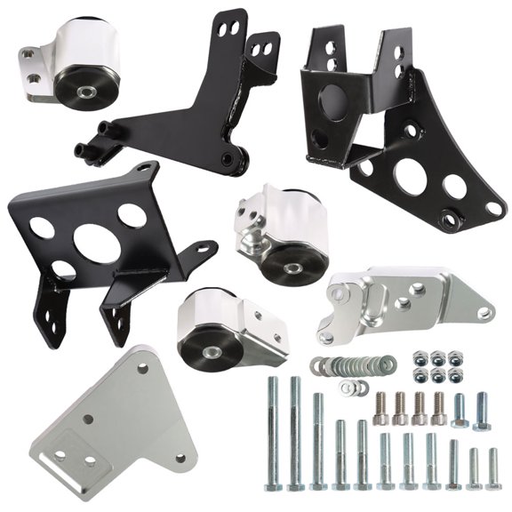 LABLT Engine Swap Mount Bracket Replacement for Honda 96-00 Civic K Series K20 K24 EK Chassis Fits select: 2000 HONDA CIVIC EX, 1997-1998 HONDA CIVIC LX