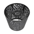 thumbnail image 3 of Lampshade, Wrought Iron Lamp Cover Easy To Install  Heat Dissipation Mini E27  For Home For Bedroom For Bedside Black, 3 of 8