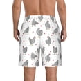 thumbnail image 3 of Naloa Funny Chicken Men's Beach Shorts, Surfing shorts, Swim trunks, Quick Dry Swim Trunks for Surfing Beach Fun - X-Large, 3 of 9