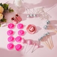 thumbnail image 3 of 26 Pcs Cowgirl Cake Decorations Cowgirl Cake Topper Disco Decorations Hat Topper Western Cowboy Birthday Baby Shower for Western Theme Party Supplies(Pink,Cute), 3 of 4