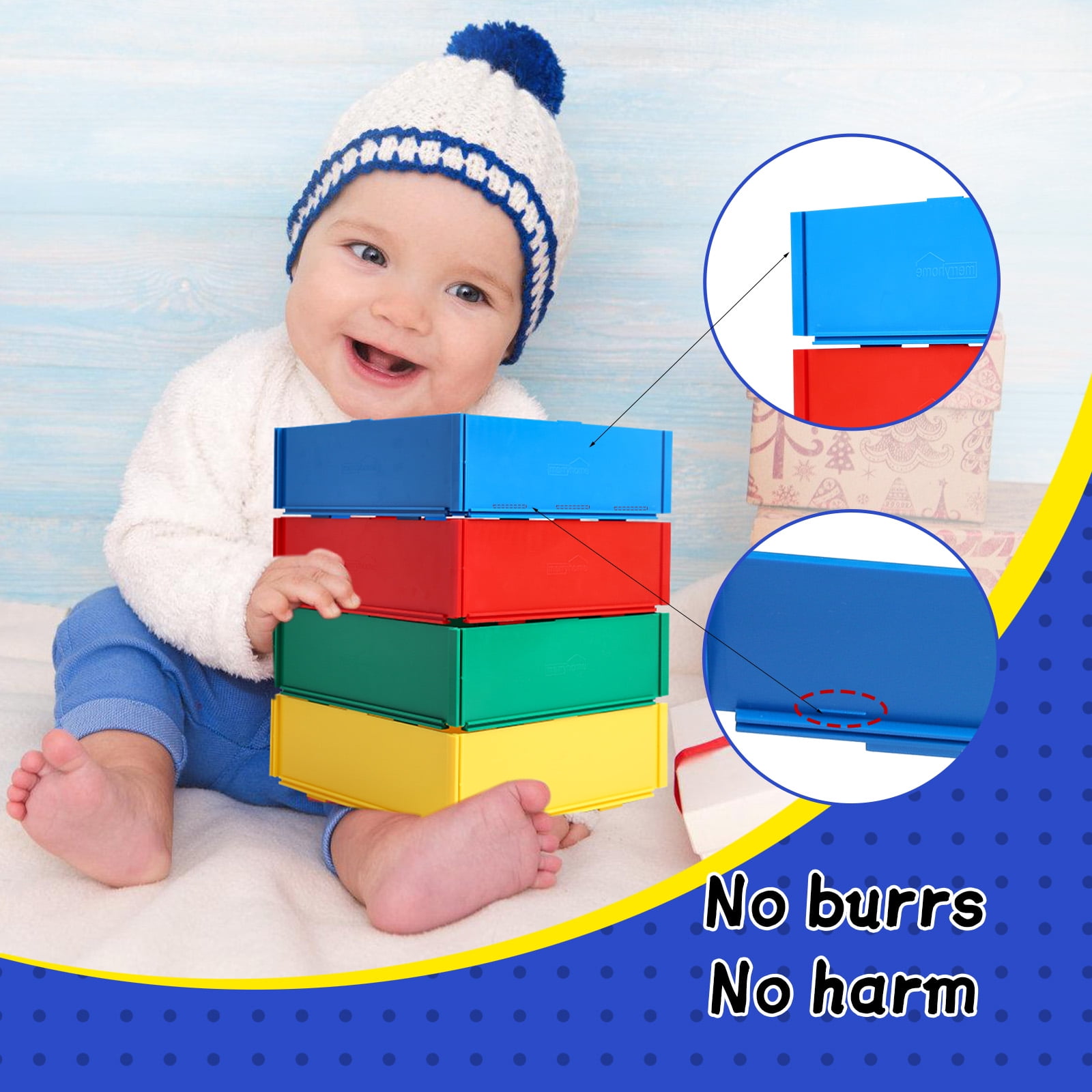 Toy Blocks Sorter Sifter Box for Lego, Sorting Box, Sorting Tray, Lasts for 10 Years, Particle Separator Tool, Organizer, Cute Brick Storage Container for Lego, Accessories, Gift for Lego Lovers