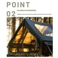 thumbnail image 5 of PAKICETUS Blow Up Inflatable Tent with Stove Jack, Large Waterproof Air Tent for Camping, 5 of 7
