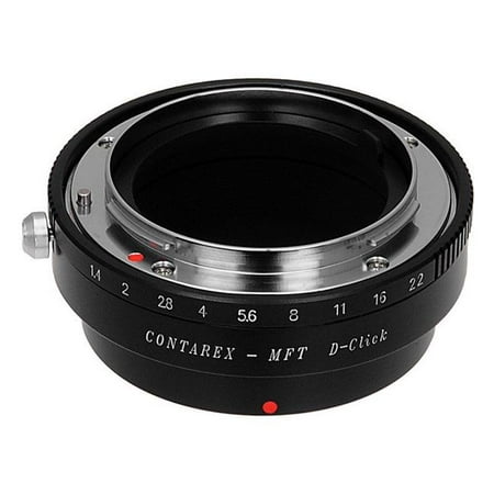 UPC: 0847372028542 | Fotodiox CRX-MFT-P-Dclk Pro Lens Mount Adapter – Contarex SLR Lens To Micro Four Thirds Mount Mirrorless Camera Body with Built in Aperture Control Dial