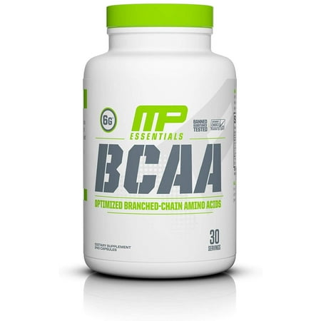 Bcaa Caps - MP Essentials BCAA Caps, 6 Grams of BCAA Amino Acids, Post-Workout Recovery Drink for Muscle Recovery and Muscle Building, Valine Powder, BCCA Post-Workout,.., By Muscle Pharm