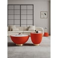 thumbnail image 2 of Anderson Coffee Table End Table 1.0 and End Table 2.0 in Orange - Set of 3, 2 of 6