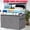 Extra Large Grey, variant on VICTORICH Extra Large Child Collapsible Toy Storage Fabric 32 gal Kids Room Toy Chest, Black