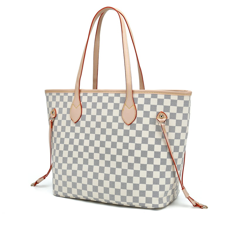 checkered tote bag louis vuittons