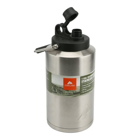 gallon stainless jug ozark water trail steel vacuum double walmart sealed insulated jugs