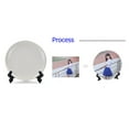 thumbnail image 2 of INTBUYING 1 Ensemble Assiette en Céramique pour Sublimation 10 Po, 2 of 5