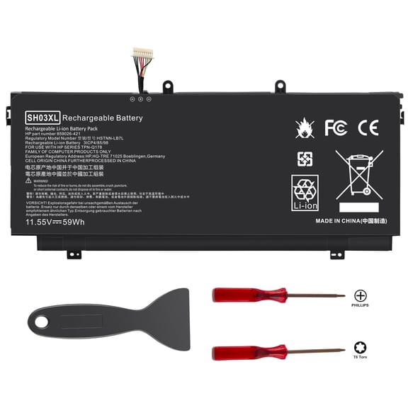 SH03XL Laptop Battery for HP Spectre X360 13-W023DX 13-AC001NA 13-AC013DX 13-AC033DX 13-AC037TU 13-AC052NA 13-W013DX 13-W031NG 13-W002NG 13-W003NG Series HSTNN-LB7L TPN-Q178 859026-421 901308-421