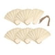 thumbnail image 4 of 48 Piezas de Marcadores de Madera en Blanco Artesanía de Madera sin Terminar con Adornos de Cuerdas Marcador de Libros Borlas Etiquetas de Rodajas de BLESIY Marcadores de madera, 4 of 8