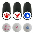 thumbnail image 3 of 1 Pcs Golf Ball Stamper Stamp Marker Quick Drying Impression Durable Long Lasting Various Patterns Plastic Golf Accessories Red Ink, 3 of 6