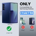 thumbnail image 2 of Funda magnética Nillkin con bisagra para Samsung Galaxy Z Fold 7, 2 of 8