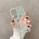 thumbnail image 1 of Funda de teléfono con patrón abstracto de remolino líquido en Beige y verde salvia para iPhone 11, 12 pro, XS MAX, 8, 7, 6, 6S Plus, X, 5S, SE, 2020, XR, 1 of 4