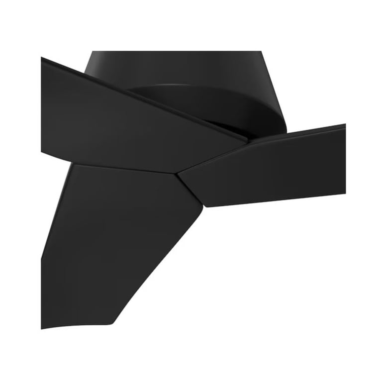 Harbor Breeze Stokes II Easy Install 52-Inches Matte Black with