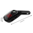 thumbnail image 2 of G11S Transmisor FM Bluetooth para automóvil inalámbrico Receptor de audio manos libres Reproductor de MP3 automático Pantalla digitalNegro Jadeshay A, 2 of 8