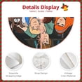 thumbnail image 6 of Lsque Scooby-Doo Print Christmas Tree Skirt with Ties and Velcro,Xmas Holiday Decorations, Adjustable Tree Skirt-30", 6 of 6