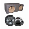 thumbnail image 1 of 2) Boss Audio AR12D 12" 4800 Watt Car Audio Subwoofers+Vented Sub Box Enclosure, 1 of 6