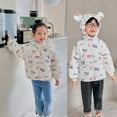 thumbnail image 6 of Esaierr 9M-7Y Newborn Kids Ears Hooded White Duck down Jacket Boys Girls Cute Print Winter Coat Solid Colors Warm Tops down Jackets, 6 of 7